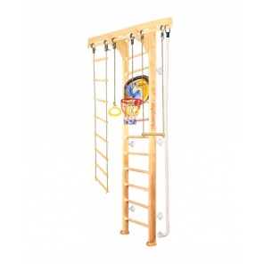   Wooden Ladder Wall Basketball Shield 3 