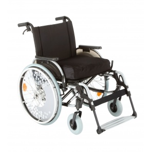 Кресло-коляска Старт XXL серебро (литые)