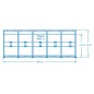   Intex Metal Frame 28200