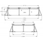   Intex Rectangular Frame 28270