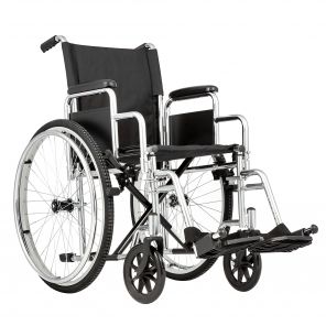 Кресло-коляска Base 130 PU хром. рама