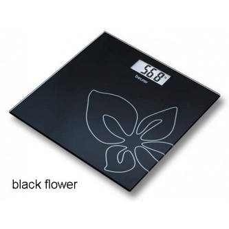 Напольные электронные весы Beurer GS27 Black Flower