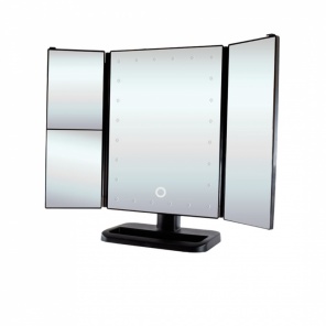 Косметическое зеркало uLike 805 с подсветкой (черный)