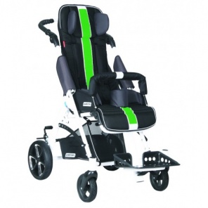 Кресло-коляска Jacko Streeter (черный/зеленым)