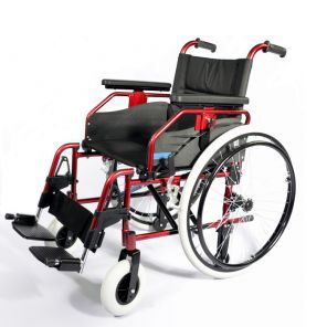 Кресло-коляска LY-710-128LQ литые колеса