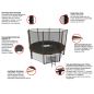   Unix Line Black&Brown 8 ft outside
