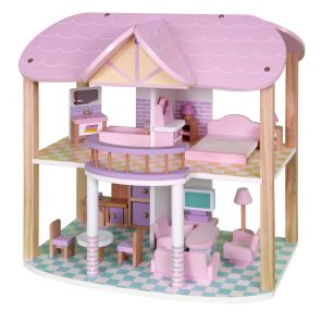 Кукольный домик Friendly Cottage с мебелью (BG-DH-FC)