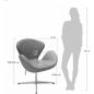    Bradex Home Swan Chair