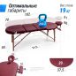   UNIX Med Comfort 3 Section Burgundy