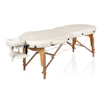 Складной массажный стол Mizomed Premium Oval 3 cream