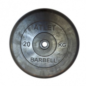 Диск для штанги 26 мм Atlet MB-AtletB26-20