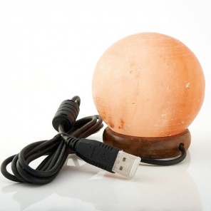 Солевая лампа Шар с USB